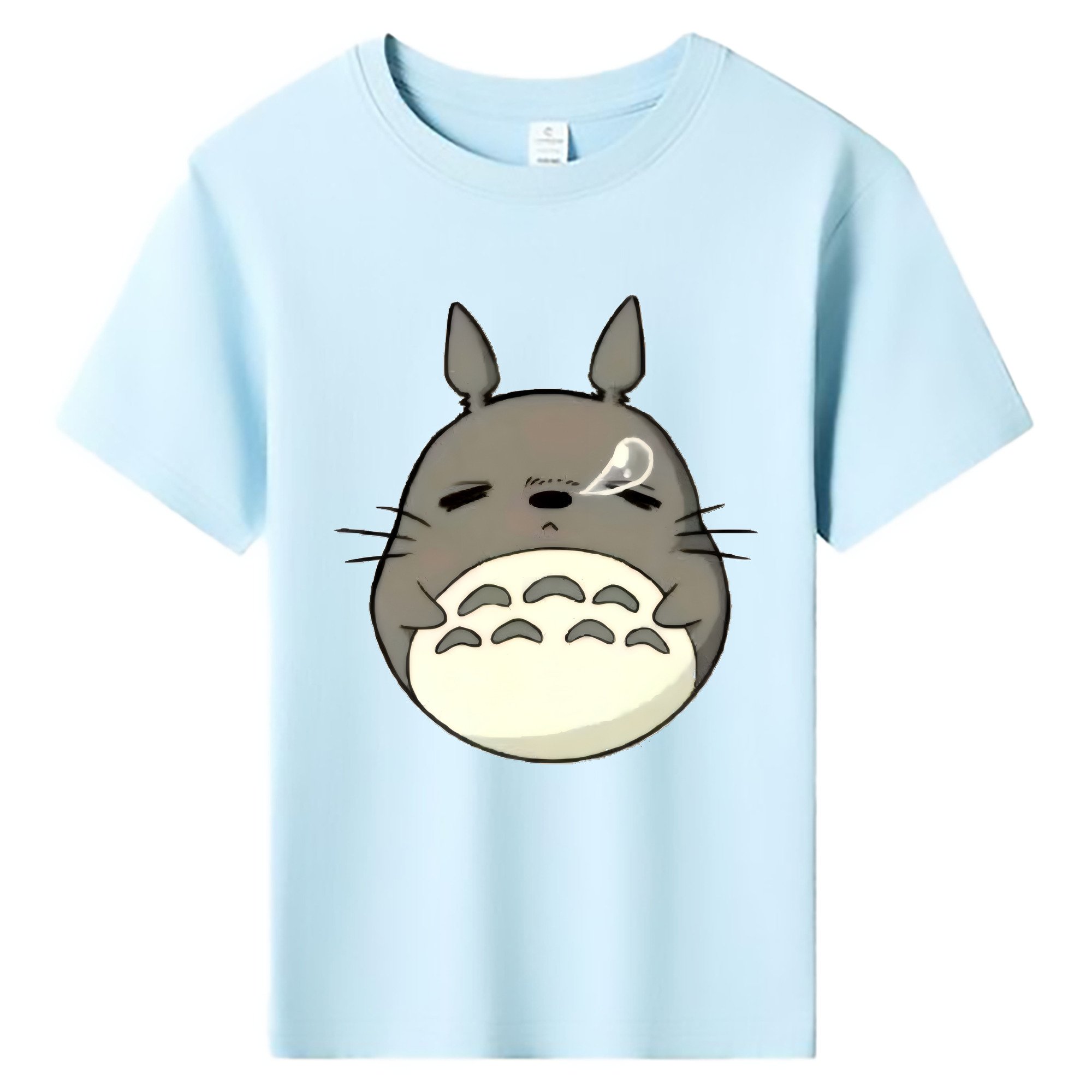 （画像用） となりのトトロ 草壁メイ 草壁サツキ My Neighbor Totoro Satsuki Kusakabe Mei Kusakabe 綿100％キッズTシャツ（フロントプリント）